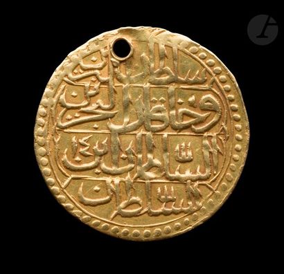 null OTTOMANS
Selim III (1203-1221 H / 1789 - 1807)
Sultani d’or à la tughra de Selim...