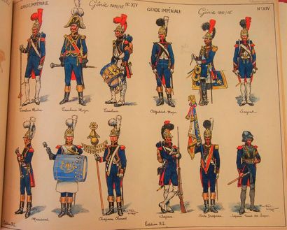 null ALBERT-LEROUXThe
 Imperial Guard. 1804-1815. S.l., n.d., in-fol. oblong, full
...