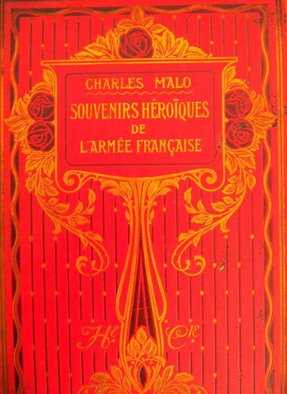 null JOB. La vieille Garde Impériale. Tours, Mame, s.d. (1900), gr. in-4, cartonnage...