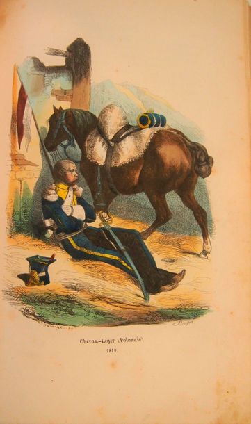 null LAURENT DE L’ARDÈCHE. Histoire de Napoléon. Paris, Dubochet, 1845, in-8, demi-reliure...
