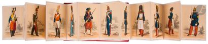 null SINNETT (at
)French Army. Paris, n.d. (1860), in-12, full red canvas in sheets...