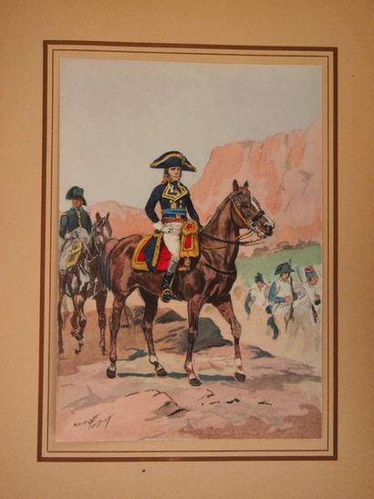 null TOUSSAINT (Mauritius
)Napoleon 1st and his Guard. Paris, Illustrated Military...