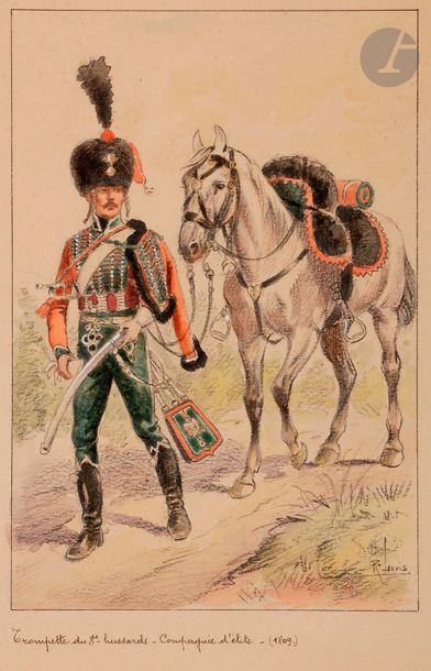 null LOUIS (René)
- Trompette de Hussards volontaires (1re République). Collection...