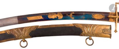 null Senior officer's sword or hussar general's sword. 
Wooden handle
 covered with...