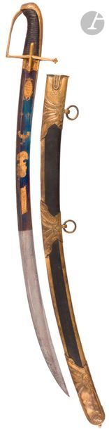 null Senior officer's sword or hussar general's sword. 
Wooden handle
 covered with...