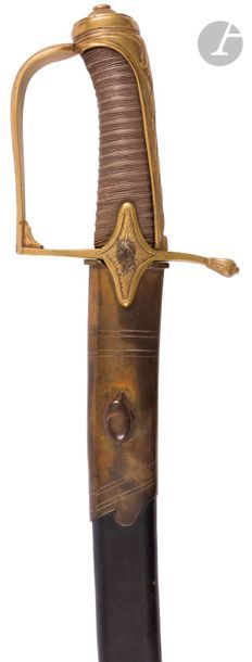 null Sword of a foot fighter officer of the Imperial Guard.
 Wooden handle entirely...