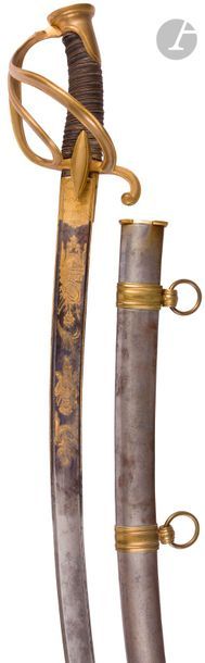 null NCO sword to the taste of the Royal Guard's light horses.
 Handle covered with
...