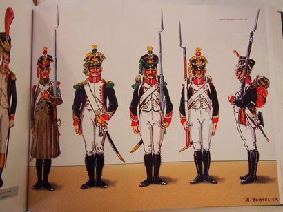 null COPPENS - COURCELLE - LODET - PETARD
Uniformes des guerres napoléoniennes. Quatuor,...