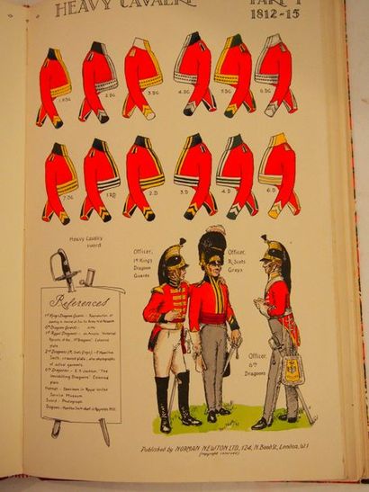 null NEWTON (N.)
Armée anglaise. London, s.d., in-4, demi-reliure chagrin rouge,...