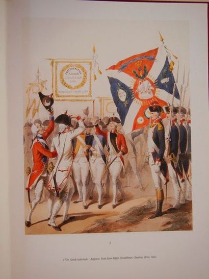 null NOIRMONT & MARBOT. Les uniformes de l’armée française 1439 à 1789, 1789 à 1815....