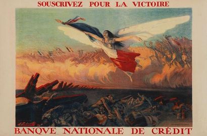 M. RICHARD-BUTY Souscrivez pour la victoire - Banque Nationale de Crédit, 1916. Imp....