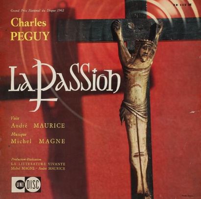 null 33T. : 3 disques microsillons. Musique de Michel Magne Charles Peguy. La passion....
