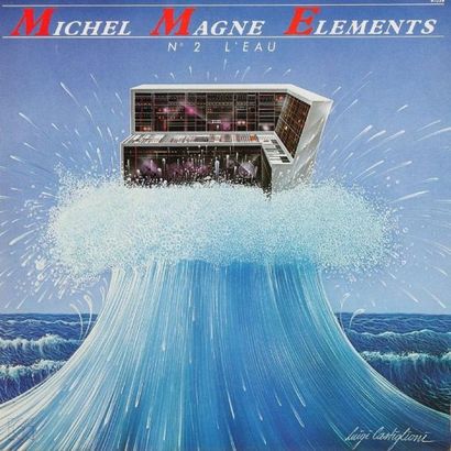 null 33T. : 45 disques microsillons. Michel Magne Elements N°1, la Terre (Signaux...