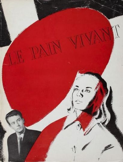 [François MAURIAC] Dossier concernant le film Le Pain vivant (1955). Premier film...
