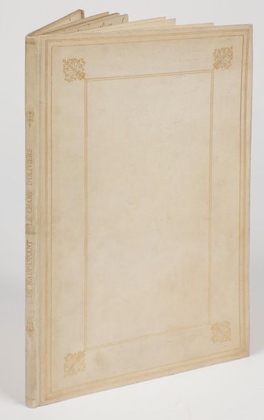 null Guy de MAUPASSANT (1850-1893). Manuscrit autographe signé, Le Champ d’oliviers ;...
