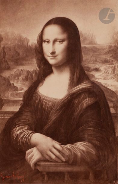 null Gustave Le Gray (1820-1884).
La Joconde, d’après un dessin d’Aimé Millet, 1854-1855.
Épreuve...