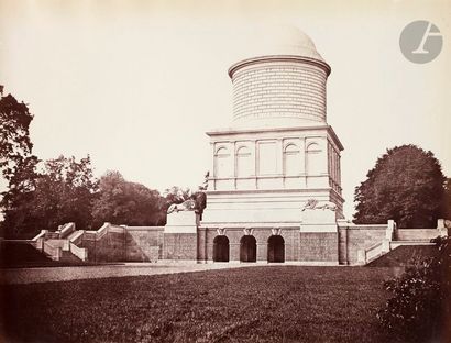null Henri Charles Emmanuel de Rostaing 
(1824-1885)
Mausole?e dans le parc, c. 1860.
[Hamilton...