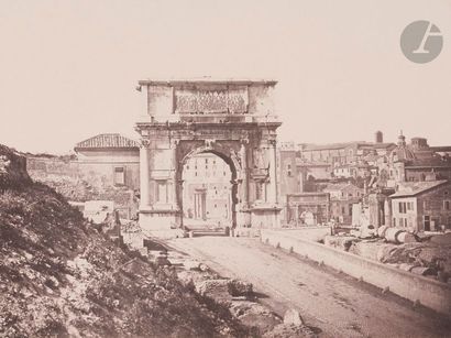 null Eugène Constant (avant 1820 - après 1860)
Rome, c. 1850.
Arc de Titus.
Épreuve...