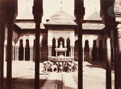 null Louis De Clercq (1836-1901)
Espagne, 1859.
Grenade. Alhambra, cour des Lions....