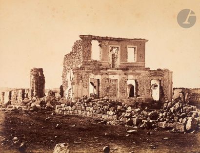 null Jean-Charles Langlois (1789-1870)
Guerre de Crimée, 1855.
Ruines de Karabelnaja.
Épreuve...