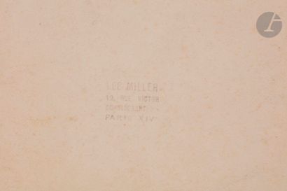 null Lee Miller (1907-1977)
Katia Krassina, 1931.
Épreuve argentique d’époque. Tampon...