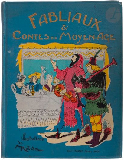 null [ROBIDA (Albert)].
Ensemble de 7 ouvrages illustrés par Albert Robida, en cartonnage...