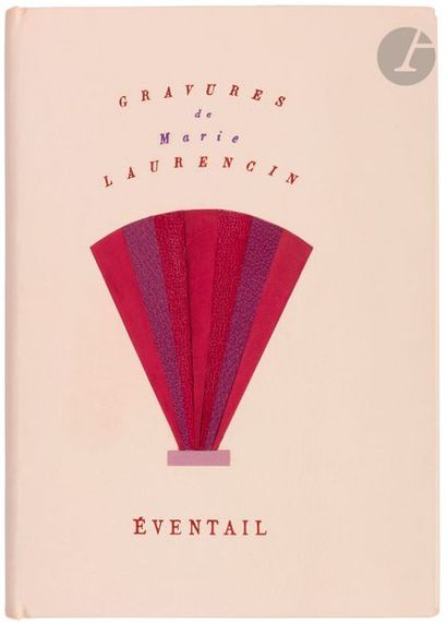 null LAURENCIN (Marie).
Éventail.
Paris : Nouvelle Revue Française, 1922. — In-12,...