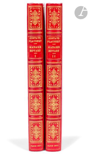 null FLAUBERT (Gustave).
 Madame Bovary. 
Provincial
 morals
.

 Paris: Michel Lévy...