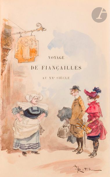 null ROBIDA (Albert).
Voyage de fiançailles au XXe siècle.
Paris : Librairie L. Conquet,...