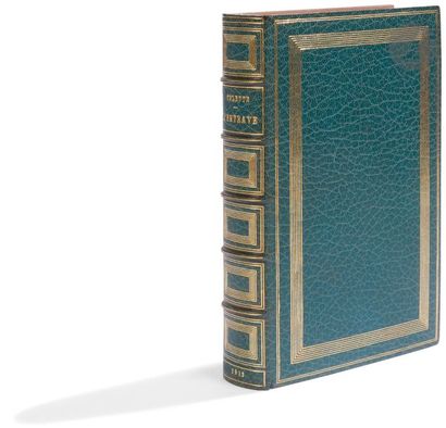 null COLETTE.
L’Entrave. Roman.
Paris : Librairie des Lettres, 1913. — In-12, 182...