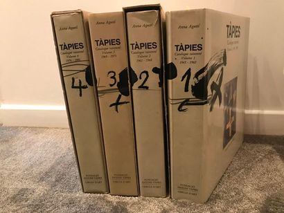 null Antoni Tapies - Catalogue Raisonné 1943-1981, A. Agusti, 4 volumes