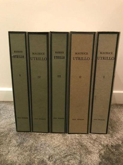 null Maurice Utrillo - Son oeuvre, Paul Petridès, 5 volumes, ex. 374/1000