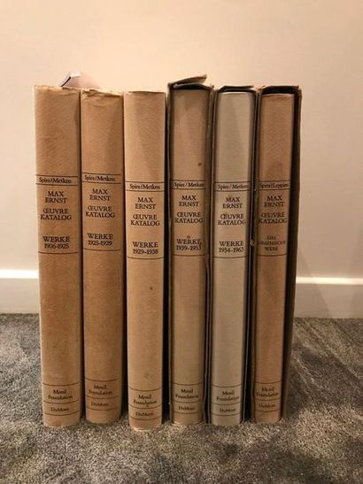 null Max Ernst - Catalogue Raisonné 1906-1963, Spies, Metken, Leppien, 5 volumes....