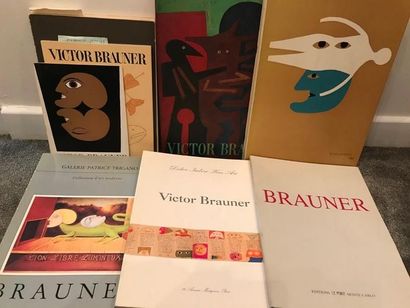 null Victor Brauner, Biographie, D. Semin 
On joint des ouvrages divers sur l'oeuvre...