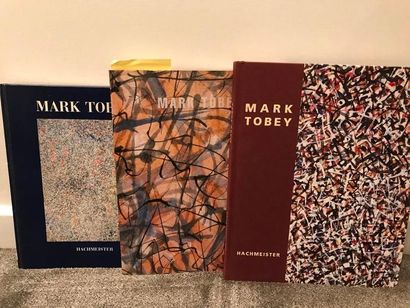 null Mark Tobey, 3 catalogues d'exposition
