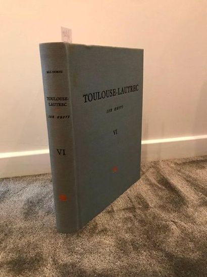 null Henri de Toulouse-Lautrec - Son oeuvre, M. G. Dortu, catalogue raisonné, 6 volumes,...