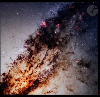 null NASA 
Télescope Hubble, 16 juin 2011. 
La galaxie Centaurus A. 
Épreuve chromogénique...