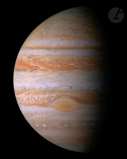 null NASA
Jupiter vue par les sondes Cassini et Pioneer 10, 1974-2003.
Deux (2) épreuves...