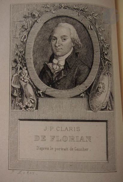 null FLORIAN.
 Fables by J.-P. Claris de Florian with a preface by
 Honoré Bonhomme...

Paris...