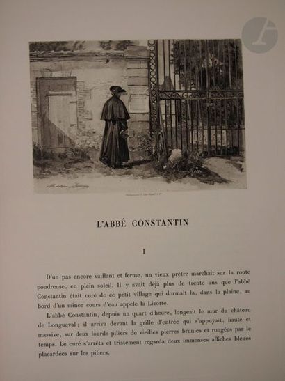 null HALÉVY, Ludovic.
L'Abbé Constantin.
Paris : Boussod, Valadon et Cie, 1887. —...
