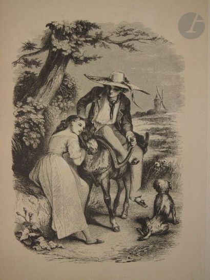 null JANIN, Jules. The Dead Donkey.
 Paris: Ernest Bourdin, 1842. 
-
 In-8, long-grain...