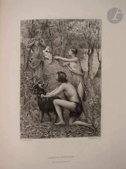 null LONGUS.
 Daphnis and Chloe. Preface
 by Jules Clarétie.

 Paris: art bookstore,...