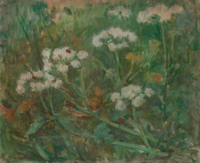 null Suzanne HUREL (1876-1956)
Fleurs
Huile sur toile marouflée sur carton.
32 x...