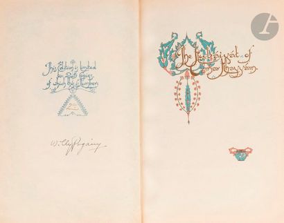 null The Rubaiyat of Omar Khayyam, Vincent J. Brooks, Day and Son pour George G....