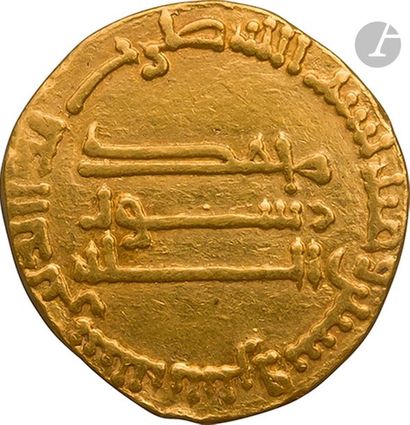 null ABBASSIDES. Règne d’Al-Mahdî (158-169 H / 775-785).
Dinar d’or daté 162( ?)...