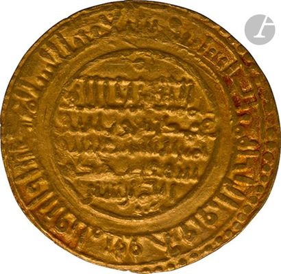 null ALMORAVIDES. Règne de ‘Ali Ibn Yusuf (500-537 H / 1107-1142).
Dinar d’or daté...
