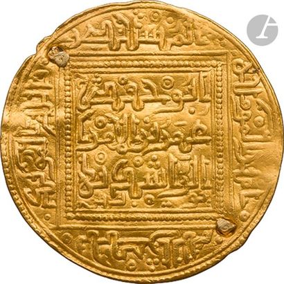null HAFSIDES. Règne de Abu Hafs ‘Umar I (682-694 H / 1284-1295).
Dinar d’or au nom...