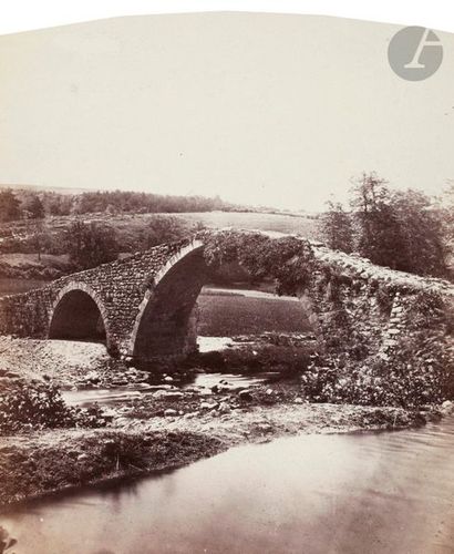 null Félix Thiollier (1842-1914) 
Sites de la Loire, c. 1860-1870. 
Pont à Saint-Marcellin...
