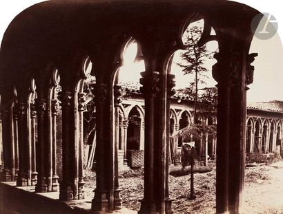 null Félix Thiollier (1842-1914) 
Sites de la Loire, c. 1860-1870. 
Abbaye de Charlieu....