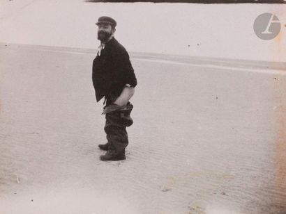 null Maurice Joyant (1864-1930) 
Henri de Toulouse-Lautrec déféquant sur la plage...